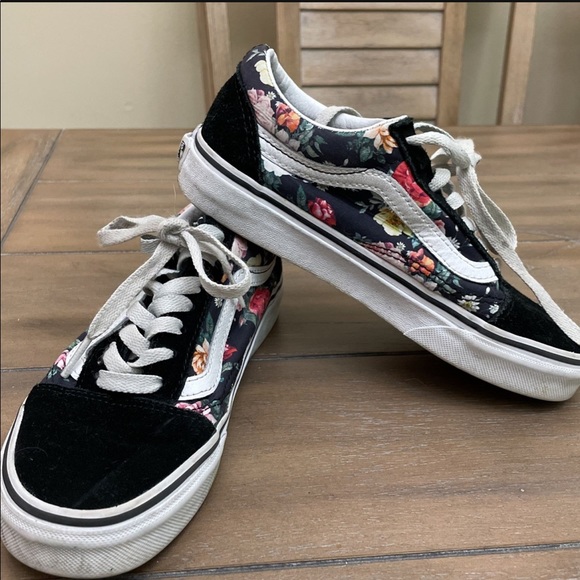 Vans Kids Floral Shoes - Picture 3 of 4